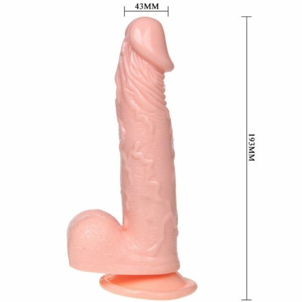 BAILE - INFLATABLE DILDO HINCHABLE REALÍSTICO CON VENTOSA 15 CM - Imagen 4