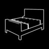 FETISH SUBMISSIVE - SET ATADURAS CAMA LUXURY CON FORRO DE NEOPRENO - Imagen 3