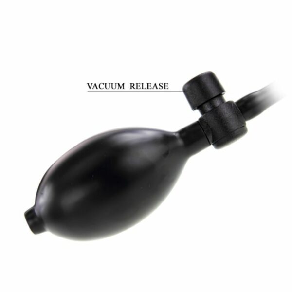 BAILE - DILDO REALÍSTICO VIBRADOR E INFLABLE 18.8 CM - Imagen 6