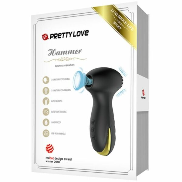 PRETTY LOVE - SMART HAMMER VIBRACIÓN Y ONDAS ESTIMULADORAS - Imagen 9