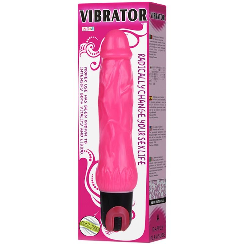 BAILE - VIBRATOR DAAPLY PLEASURE MULTIVELOCIDAD ROSA - Imagen 5