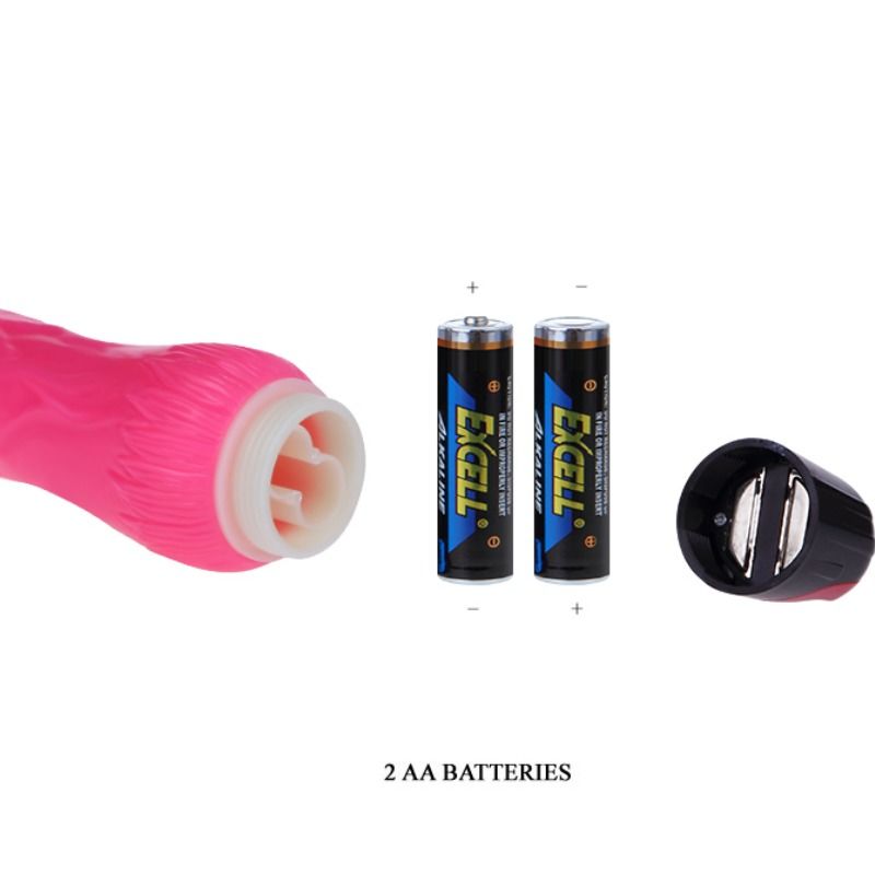 BAILE - VIBRATOR DAAPLY PLEASURE MULTIVELOCIDAD ROSA - Imagen 6