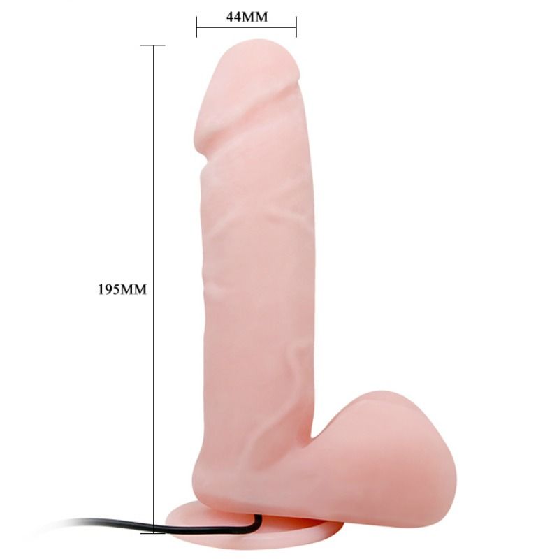 BAILE - VIBRADOR REALÍSTICO OLIVER CON FUNCION ROTACIÓN - Imagen 4