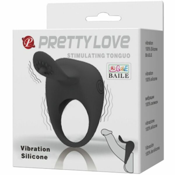PRETTY LOVE - ANILLO VIBRADOR CON LENGUA - Imagen 8