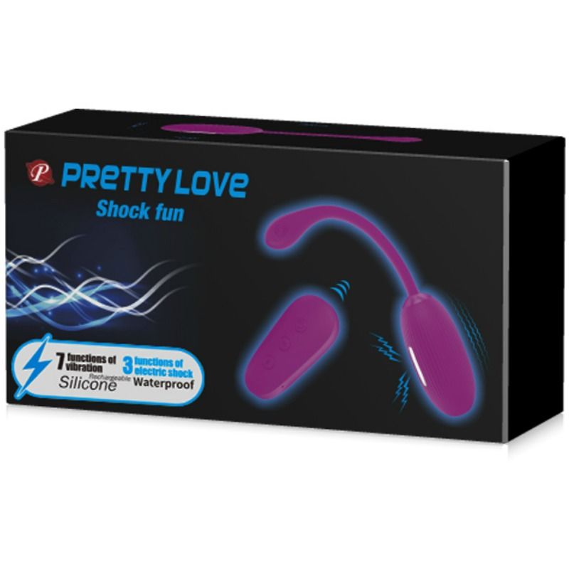 PRETTY LOVE - SHOCK FUN HUEVO VIBRADOR Y ELECTROSHOCK - Imagen 6
