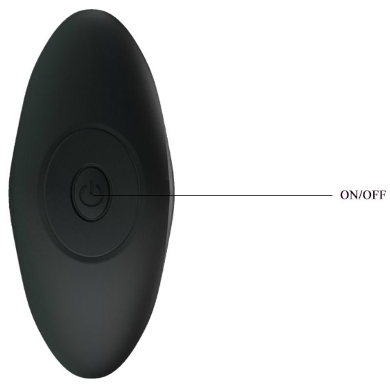 PRETTY LOVE - VIBRADOR ANAL NEGRO - Imagen 3