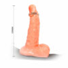 BAILE - ARNÉS CON PENE REALÍSTICO Y BRAGUITA AJUSTABLE ULTRA PASSIONATE 15.5 CM - Imagen 6