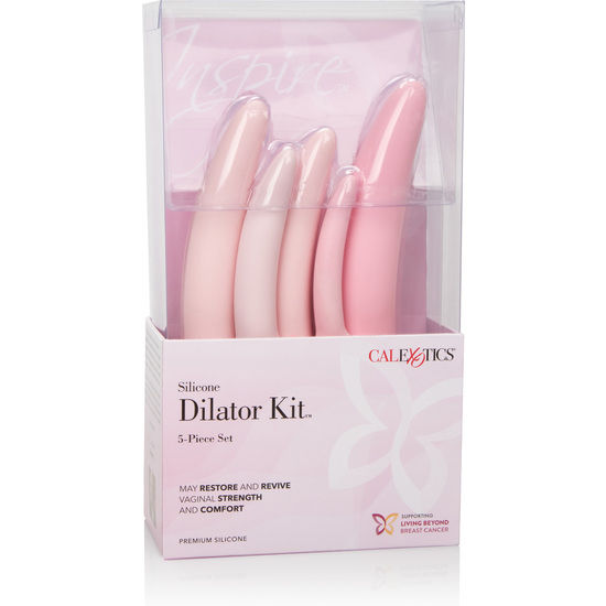 CALEXOTICS - INSPIRE KIT DILATADOR VAGINAL SILICONA 5 PCS - Imagen 3