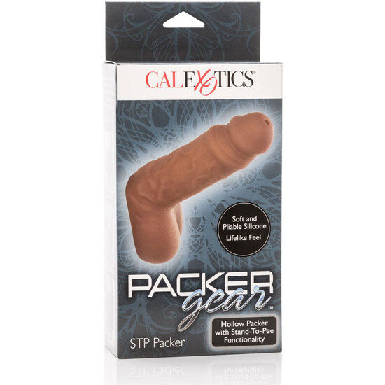 CALEXOTICS - FUNDA PENE PEE PACKER MARRÓN - Imagen 3