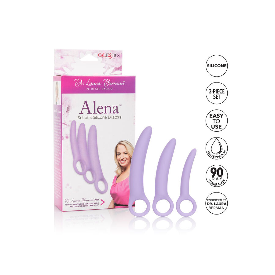 CALEXOTICS - DR LAURA BERMAN ALENA SET DE 3 DILATADOR VAGINAL SILICONA - Imagen 4
