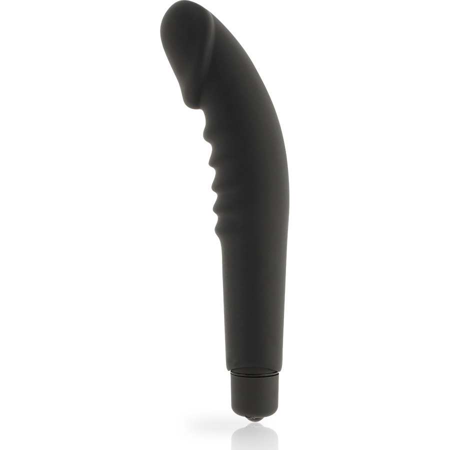 DOLCE VITA - REALISTIC PLEASURE VIBRADOR SILICONA NEGRO - Imagen 2