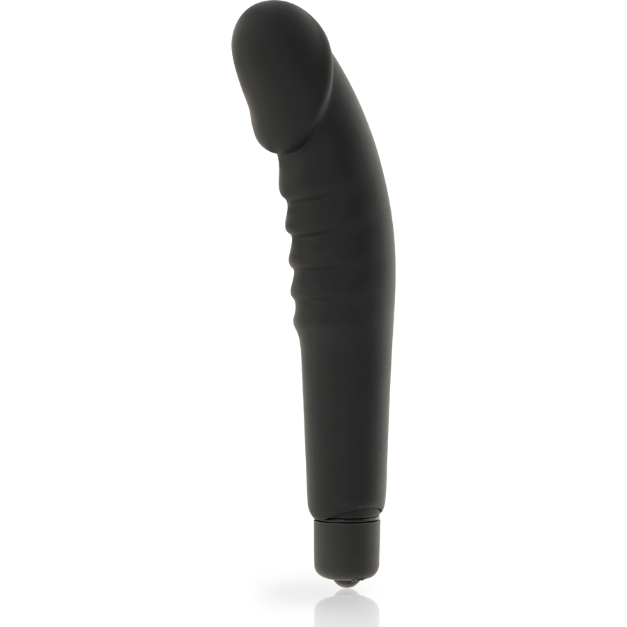 DOLCE VITA - REALISTIC PLEASURE VIBRADOR SILICONA NEGRO - Imagen 3