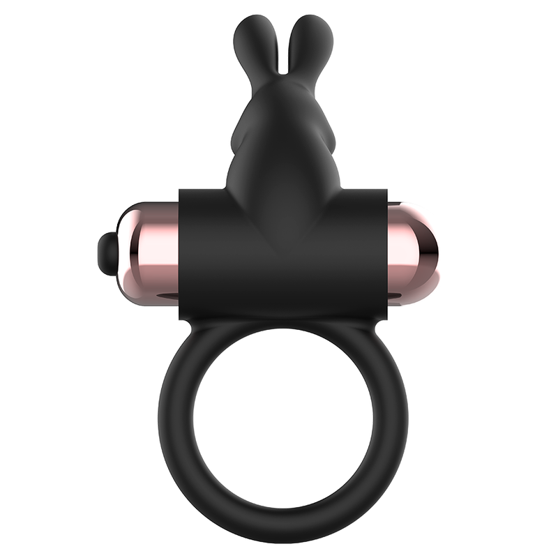 COQUETTE CHIC DESIRE - COCK RING ANILLO VIBRADOR NEGRO / GOLD - Imagen 2