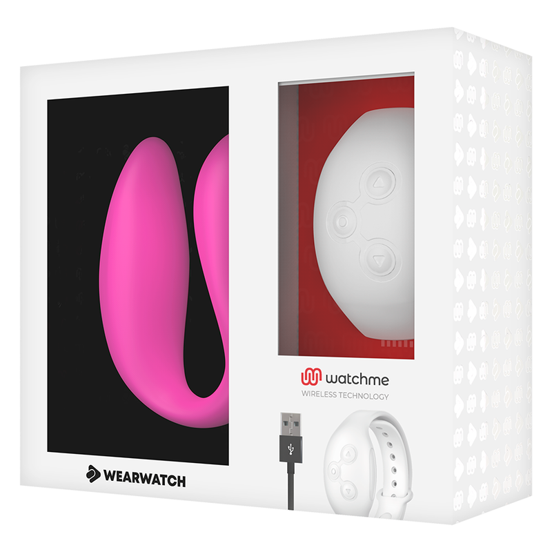 WEARWATCH - VIBRADOR DUAL TECHNOLOGY WATCHME FUCSIA / NÍVEO - Imagen 6