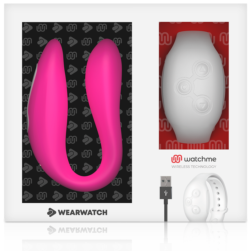 WEARWATCH - VIBRADOR DUAL TECHNOLOGY WATCHME FUCSIA / NÍVEO - Imagen 7