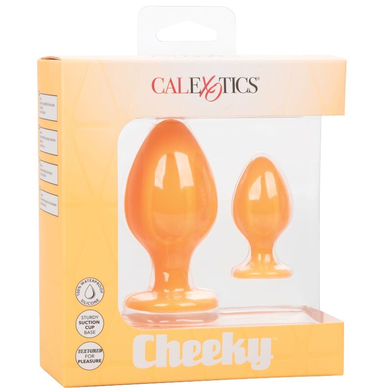 CALEXOTICS - CHEEKY PLUGS ANALES NARANJA - Imagen 11