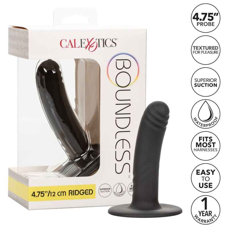 CALEXOTICS - BOUNDLESS DILDO 12 CM COMPATIBLE CON ARNÉS - Imagen 2