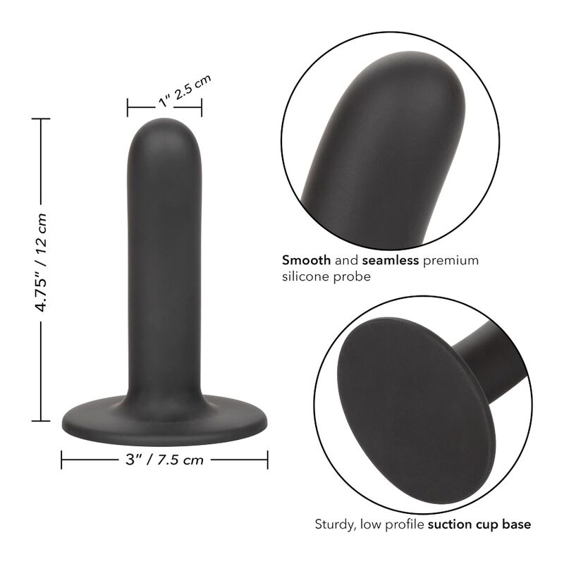 CALEXOTICS - BOUNDLESS DILDO LISO 12 CM COMPATIBLE CON ARNÉS - Imagen 5