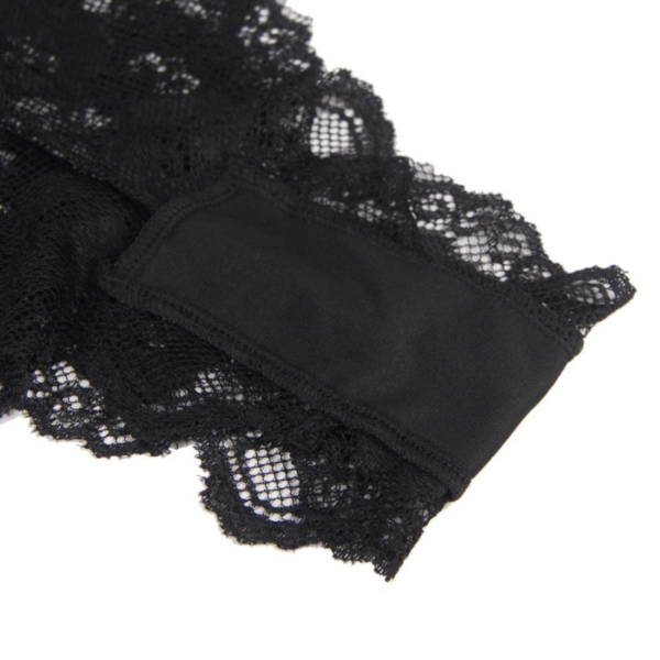 QUEEN LINGERIE - TEDDY ESCOTADO DE ENCAJES L/XL - Imagen 7
