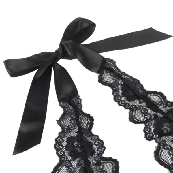 QUEEN LINGERIE - TEDDY ESCOTADO DE ENCAJES L/XL - Imagen 10
