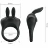 PRETTY LOVE - DAVION ANILLO VIBRADOR RABBIT - Imagen 3