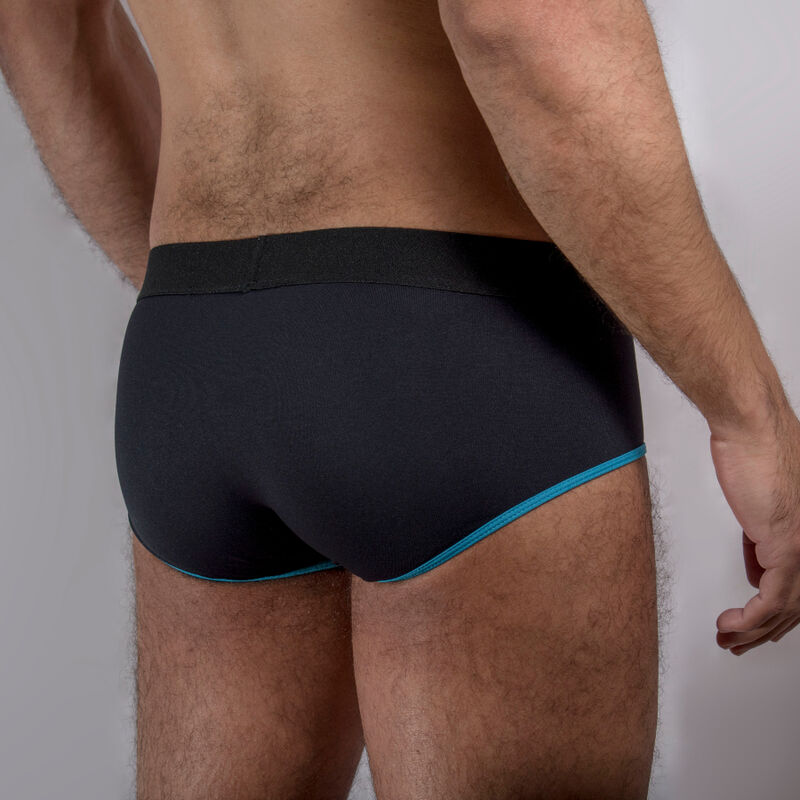 MACHO - MS24B CALZONCILLO BRIEF DARK AZUL S - Imagen 3
