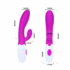 PRETTY LOVE - FLIRTATION VIBRADOR CON ESTIMULADOR CLITORIS ALVIS - Imagen 6
