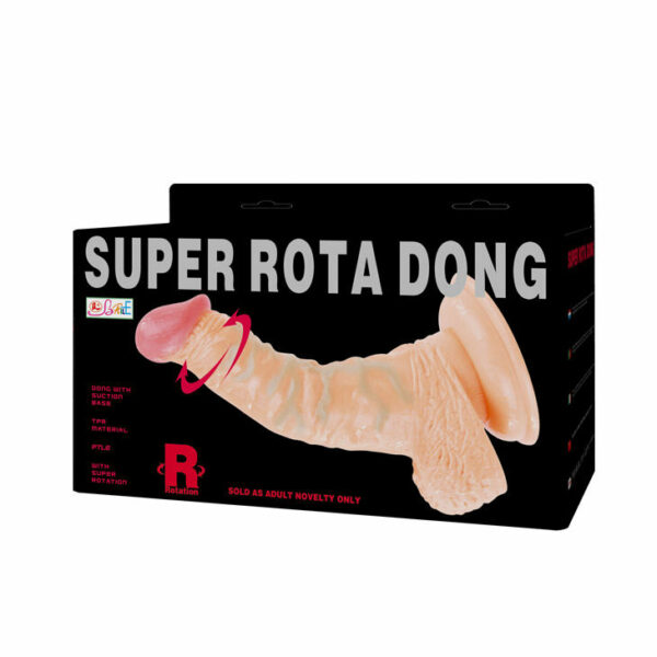 BAILE - SUPER ROTA DONG PENE REALÍSTICO ROTADOR - Imagen 9
