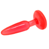 BAILE - PLUG ANAL TACTO SUAVE ROJO 14.2 CM - Imagen 3
