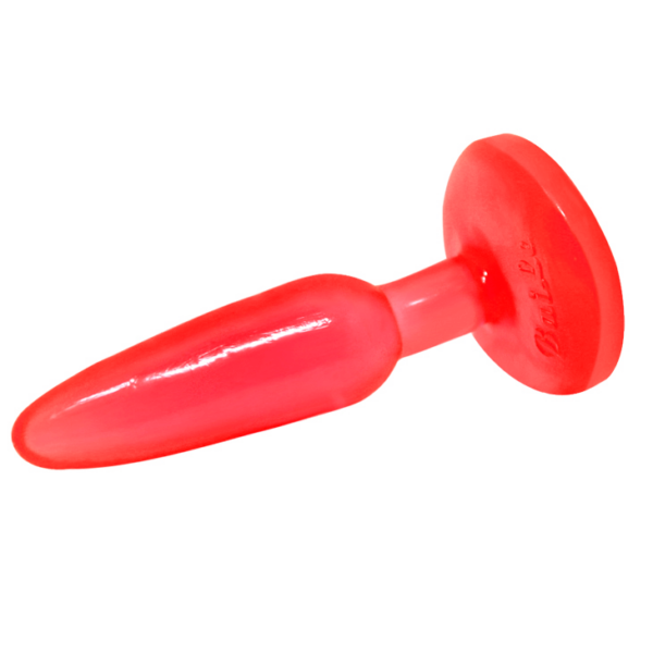 BAILE - PLUG ANAL TACTO SUAVE ROJO 14.2 CM - Imagen 3
