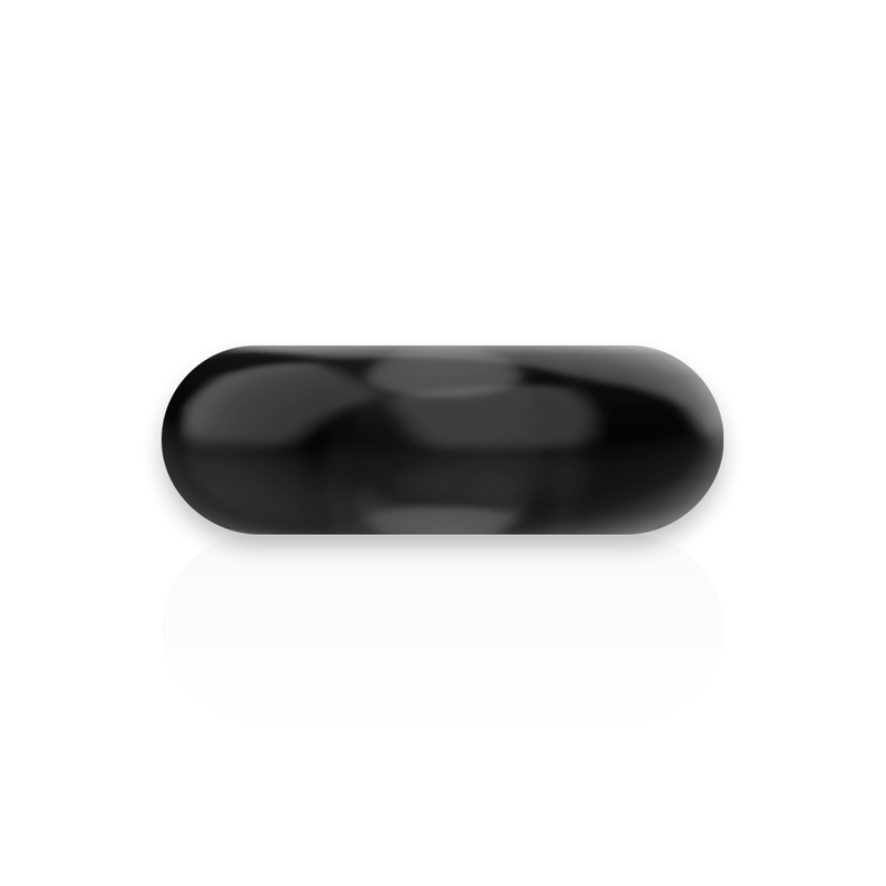 POWERING - SUPER FLEXIBLE Y RESISTENTE ANILLO PENE 3.5CM NEGRO - Imagen 7