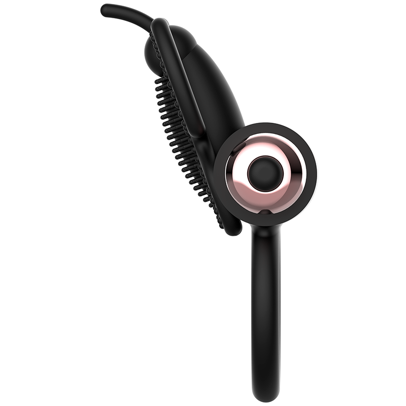 COQUETTE CHIC DESIRE - COCK RING BUTTERFLY ANILLO VIBRADOR NEGRO / GOLD - Imagen 2