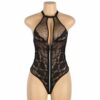 SUBBLIME - TEDDY ENCAJE FLORAL CREMALLERA S/M - Imagen 5