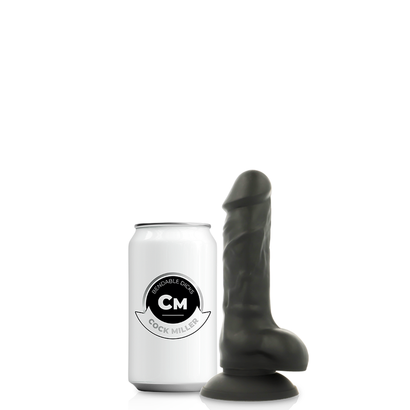COCK MILLER - ARNES + DILDO SILICONA DENSITY COCKSIL ARTICULABLE NEGRO 13 CM - Imagen 7