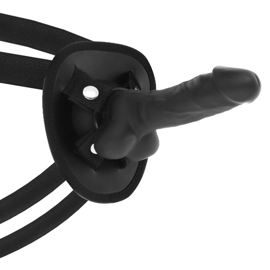 COCK MILLER - ARNES + DILDO SILICONA DENSITY COCKSIL ARTICULABLE NEGRO 13 CM - Imagen 3