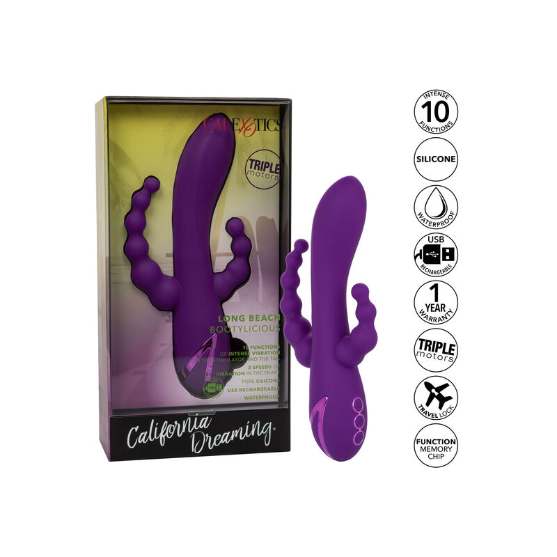 CALEXOTICS - LONG BEACH BOOTYLICIOUS PURPLE - Imagen 5
