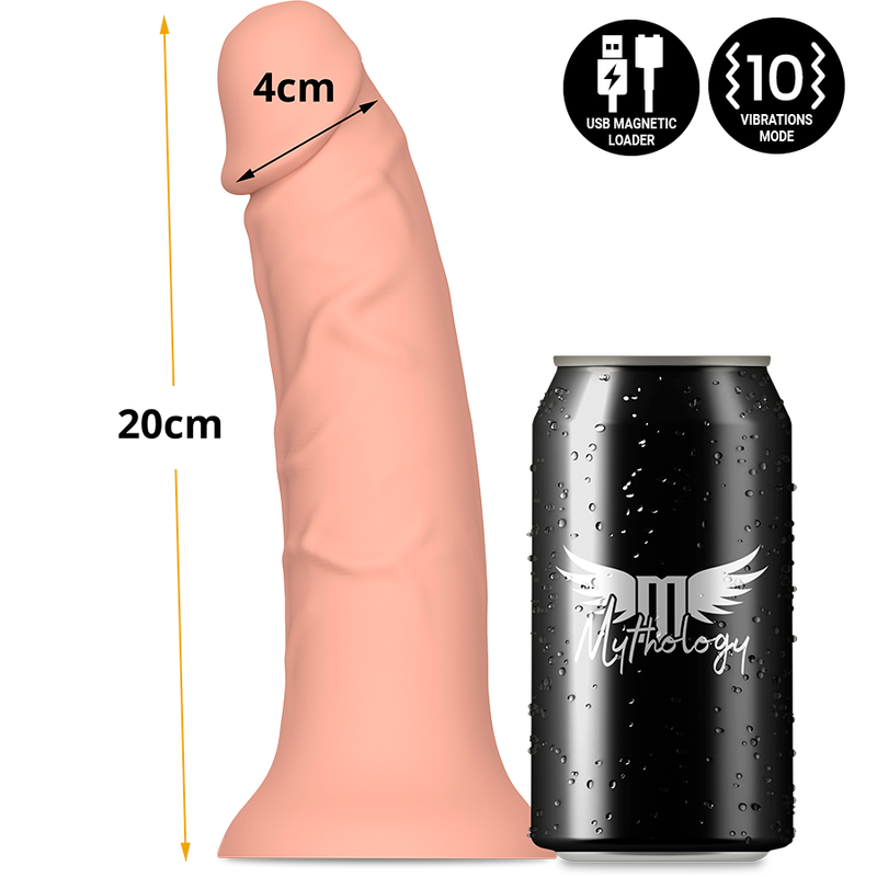 MYTHOLOGY - ASHER ORIGINAL DILDO M - VIBRADOR COMPATIBLE CON WATCHME WIRELESS TECHNOLOGY - Imagen 5