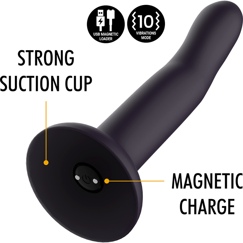 MYTHOLOGY DUMAN MYSTIC DILDO S - VIBRADOR COMPATIBLE CON WATCHME WIRELESS TECHNOLOGY - Imagen 2