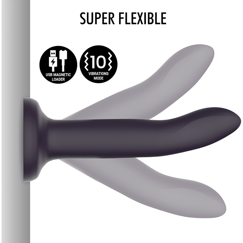 MYTHOLOGY DUMAN MYSTIC DILDO S - VIBRADOR COMPATIBLE CON WATCHME WIRELESS TECHNOLOGY - Imagen 7