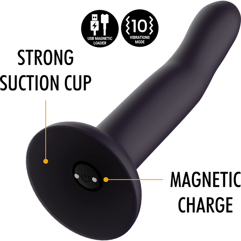 MYTHOLOGY - DUMAN MYSTIC DILDO L - VIBRADOR COMPATIBLE CON WATCHME WIRELESS TECHNOLOGY - Imagen 2