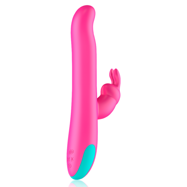 HAPPY LOKY - PLUTO RABBIT VIBRATOR & ROTATOR COMPATIBLE CON WATCHME WIRELESS TECHNOLOGY - Imagen 4
