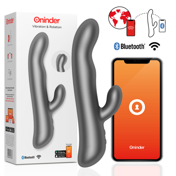 ONINDER - OSLO VIBRACIÓN & ROTACIÓN NEGRO - APP GRATUITA - Imagen 2