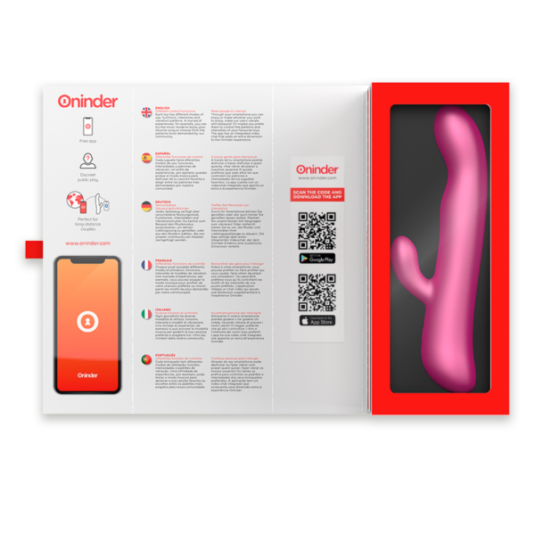 ONINDER - OSLO VIBRACIÓN Y ROTACIÓN ROSA - APLICACIÓN GRATUITA - Imagen 7