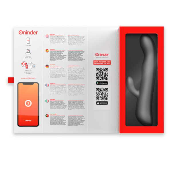 ONINDER - OSLO VIBRACIÓN & ROTACIÓN NEGRO - APP GRATUITA - Imagen 7
