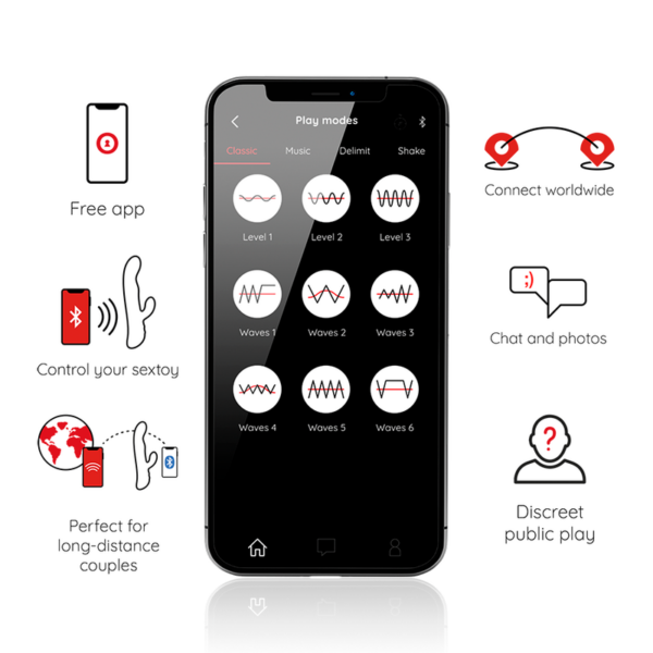 ONINDER - OSLO VIBRACIÓN & ROTACIÓN NEGRO - APP GRATUITA - Imagen 3