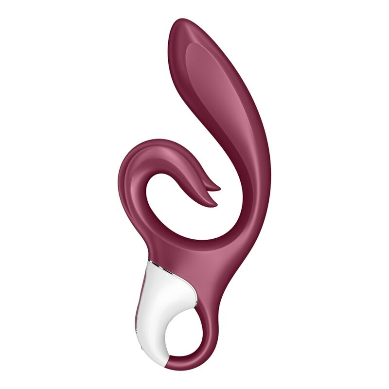 SATISFYER - LOVE ME VIBRADOR RABBIT ROJO - Imagen 2