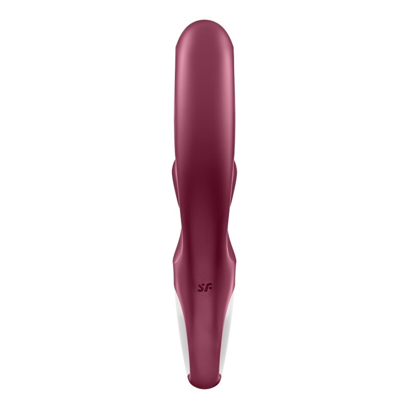 SATISFYER - LOVE ME VIBRADOR RABBIT ROJO - Imagen 3