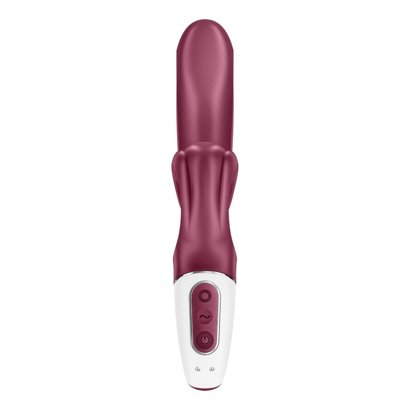 SATISFYER - LOVE ME VIBRADOR RABBIT ROJO - Imagen 4