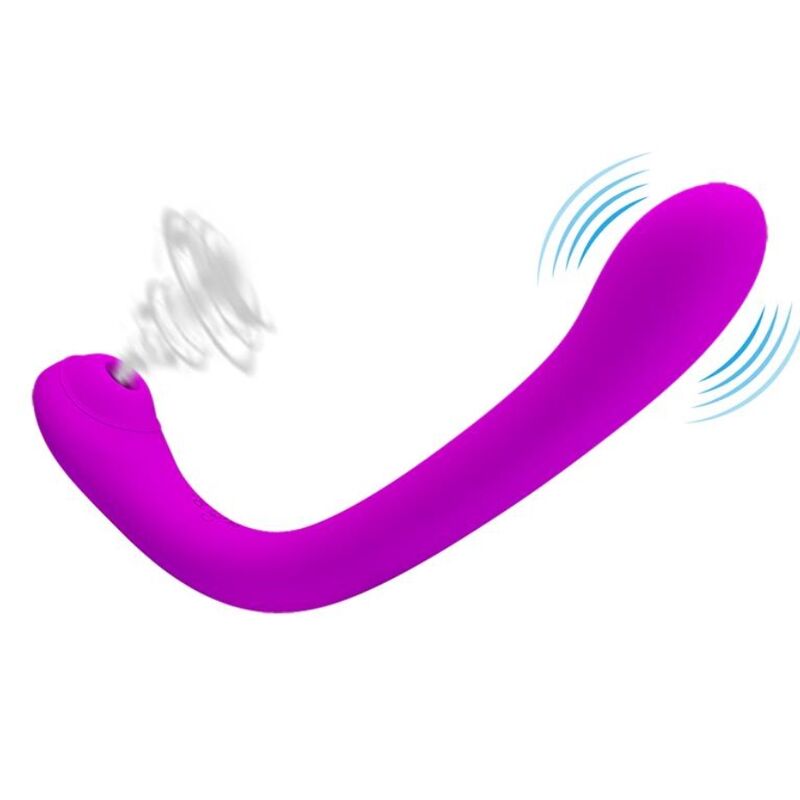 PRETTY LOVE - ALEX VIBRADOR Y ONDAS ESTIMULADORAS DE CLÍTORIS LILA