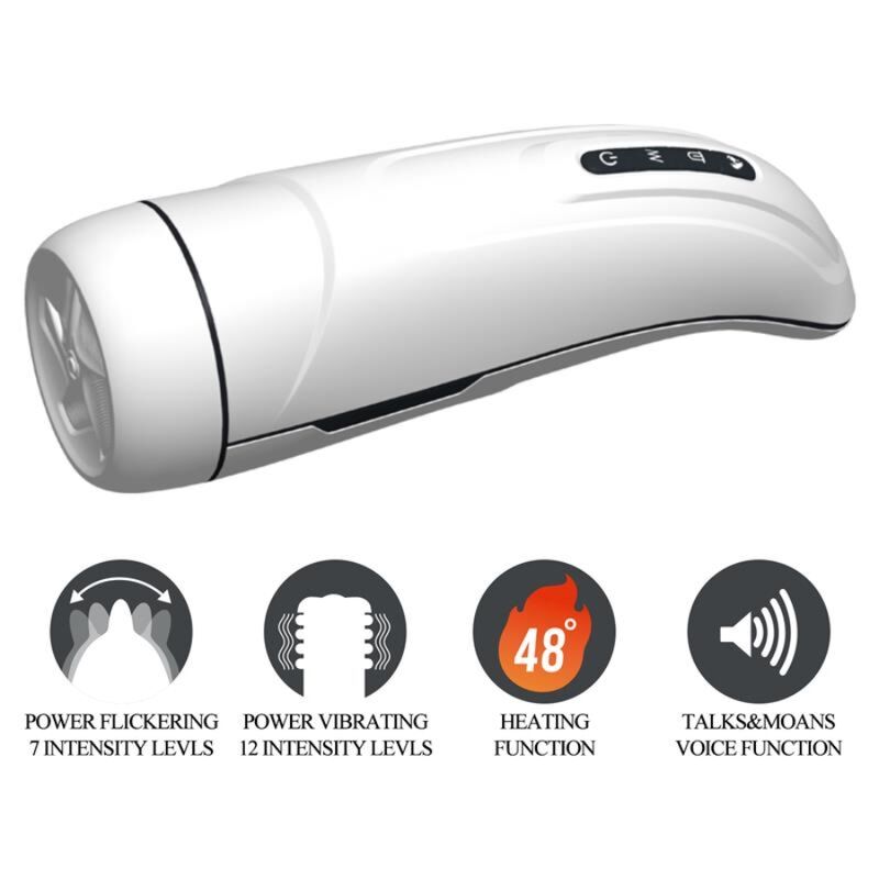 PRETTY LOVE - MARISSA MASTURBADOR MASCULINO VIBRACIÓN, CALOR, VOZ Y SUCCIÓN - Imagen 5